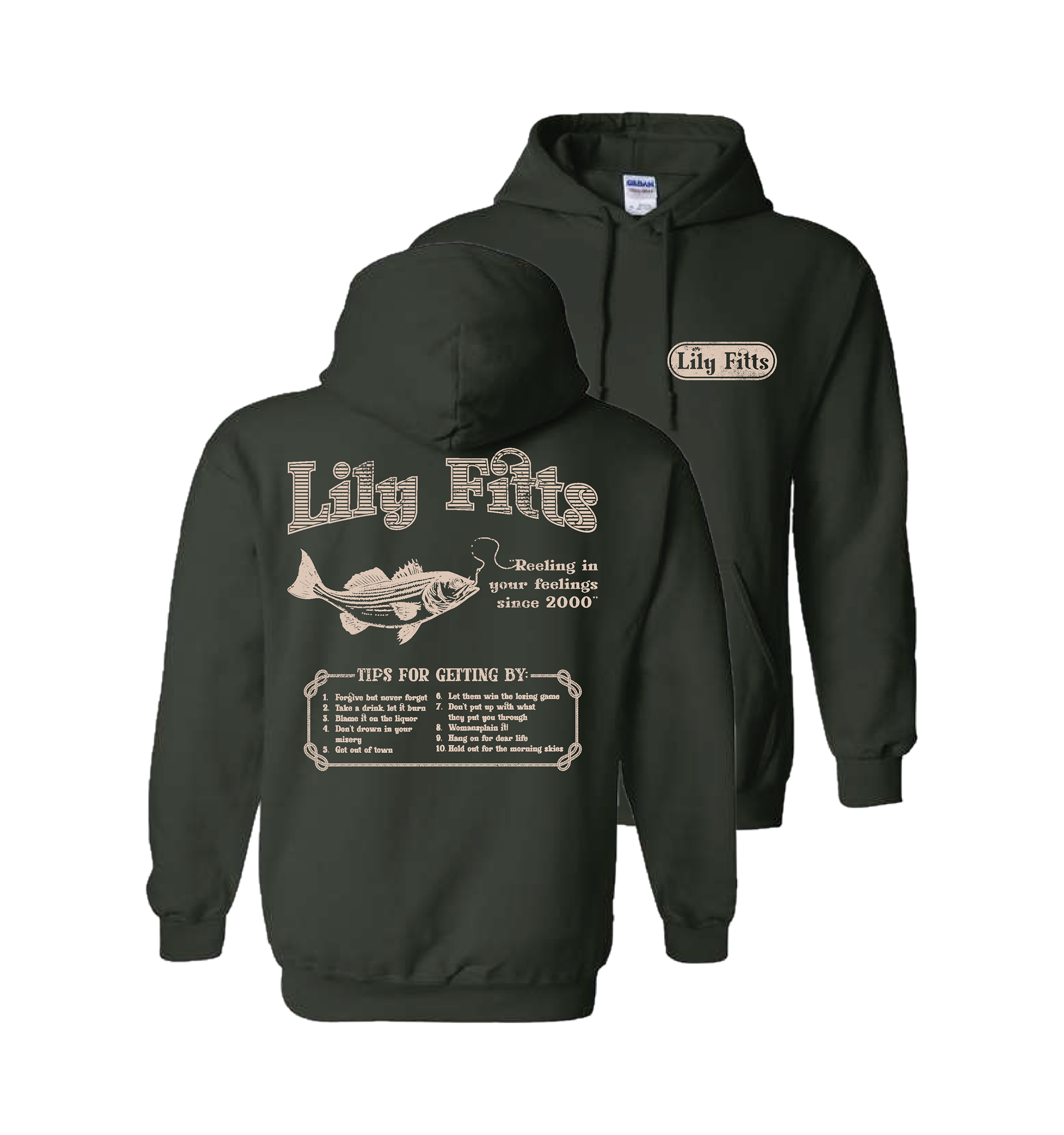 Getting By Hoodie Lily Fitts